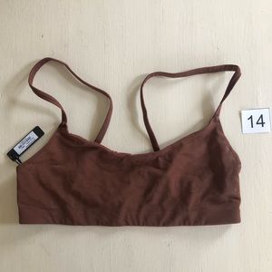 SKIMS Jasper Sheer Bralette Size S NWT